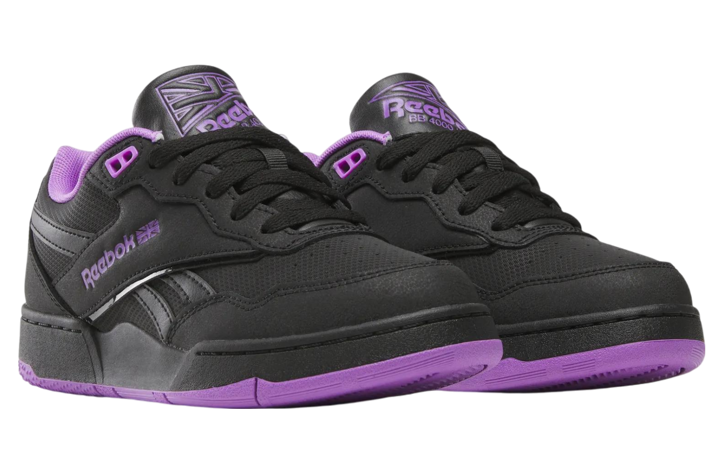 Reebok Bb 4000 Ii GS Black / Digitalpurple