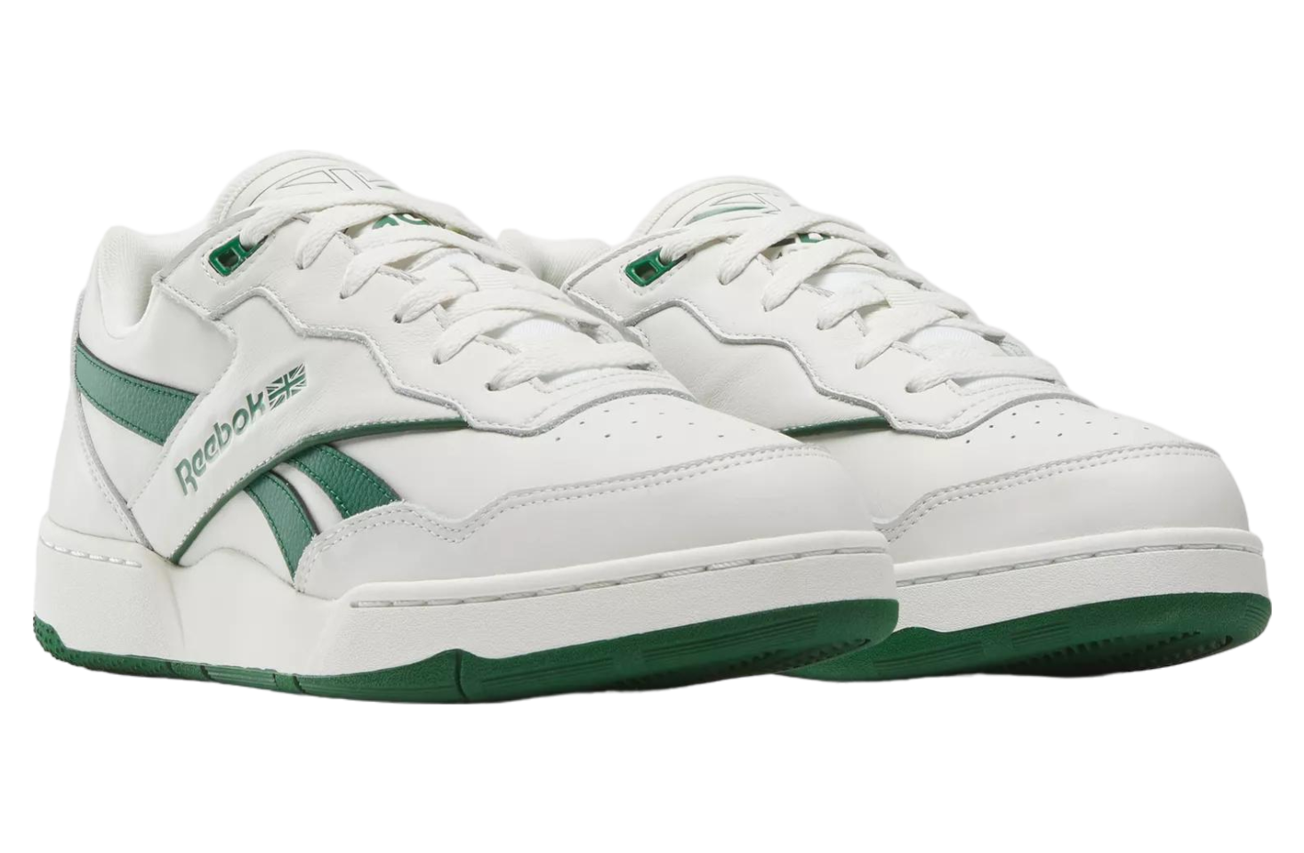 Reebok Bb 4000 Ii Pure Grey / Dark Green