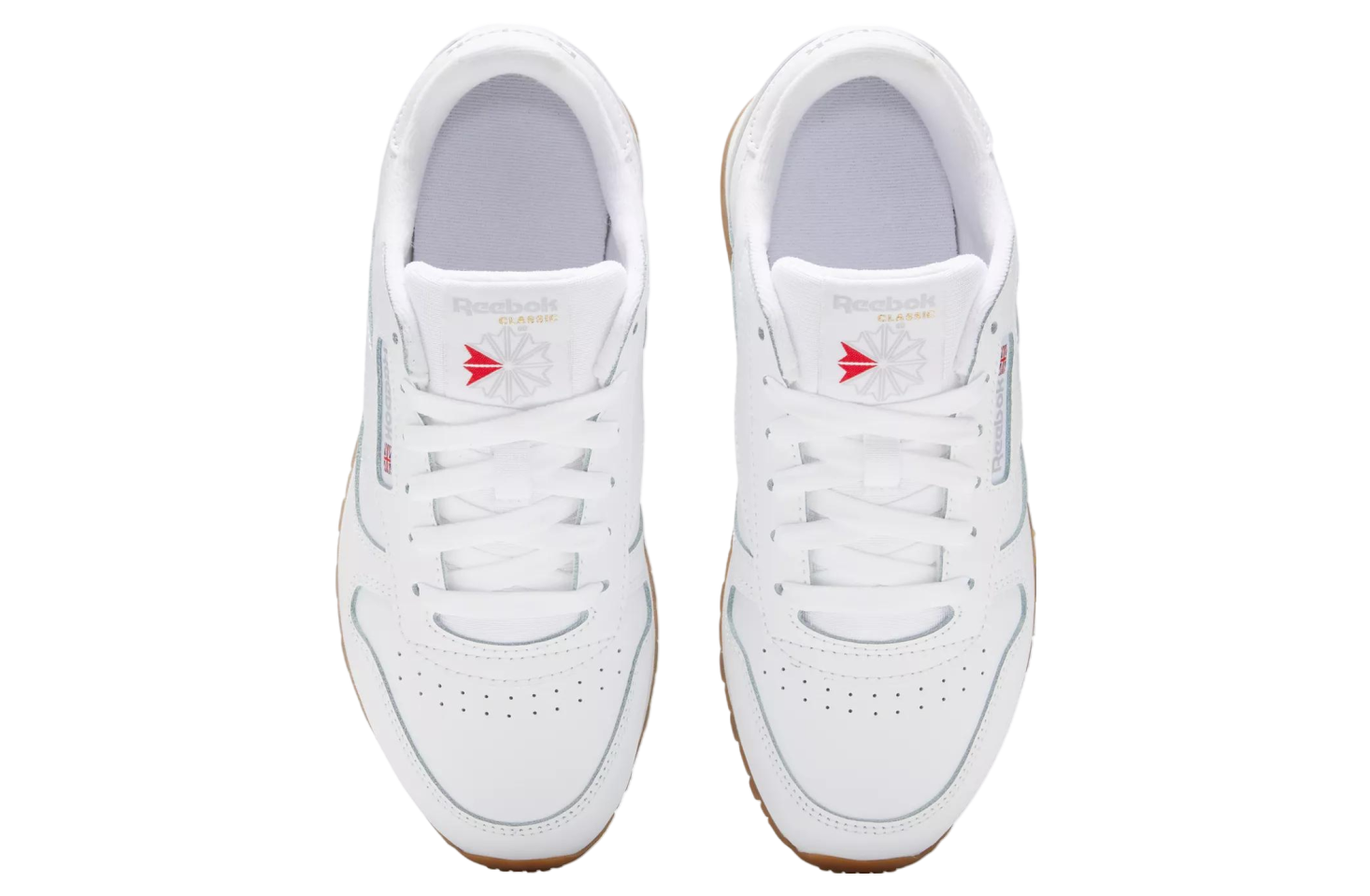 Reebok Cl Lthr GS Ftwr White / Reebok Rubber Gum