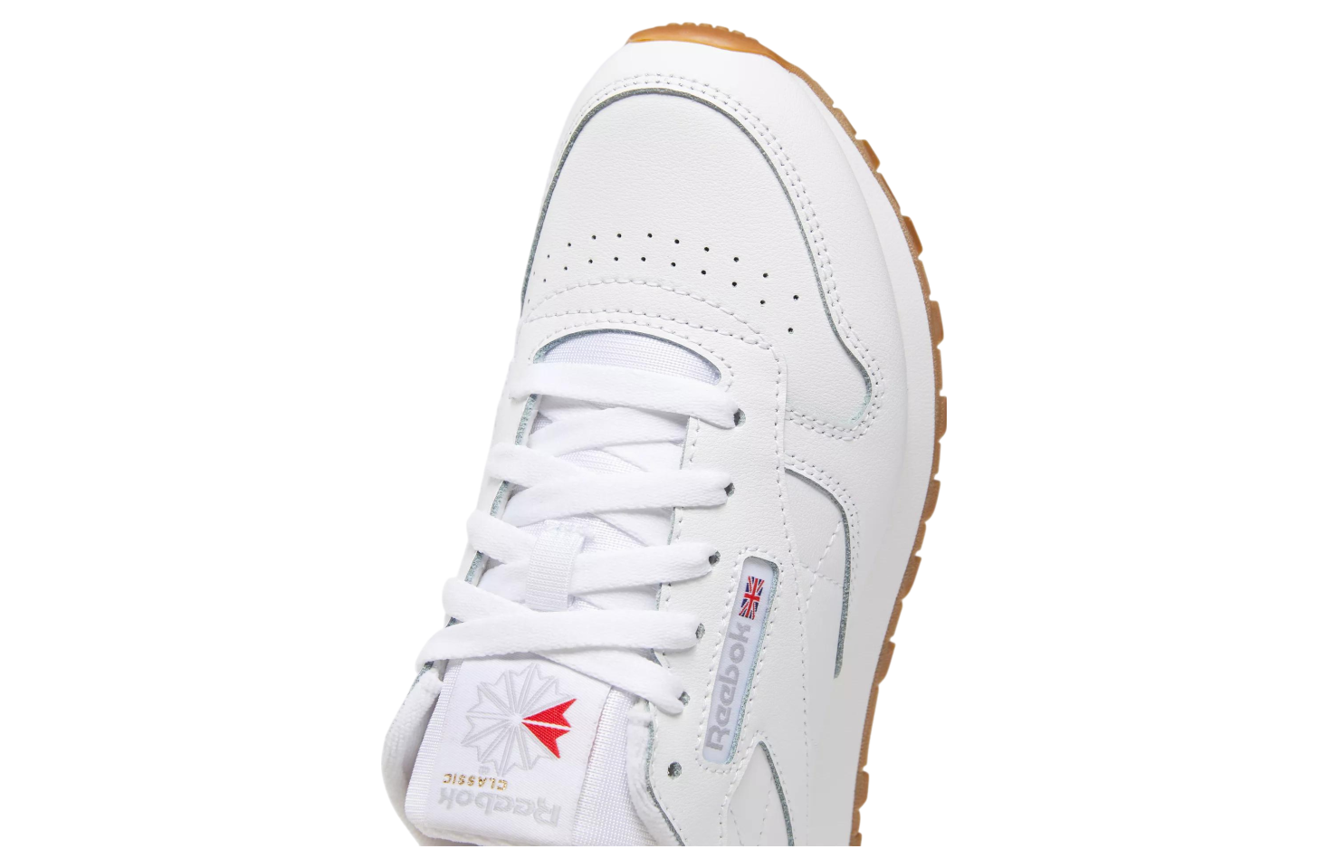 Reebok Cl Lthr GS Ftwr White / Reebok Rubber Gum