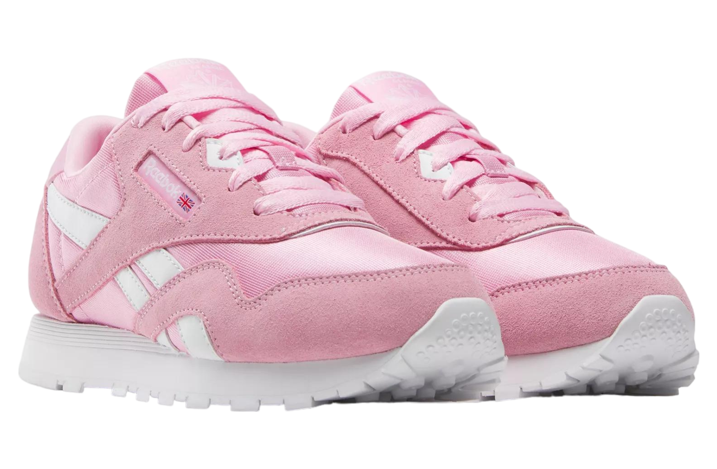 Reebok Cl Nylon GS Astro Rose / White