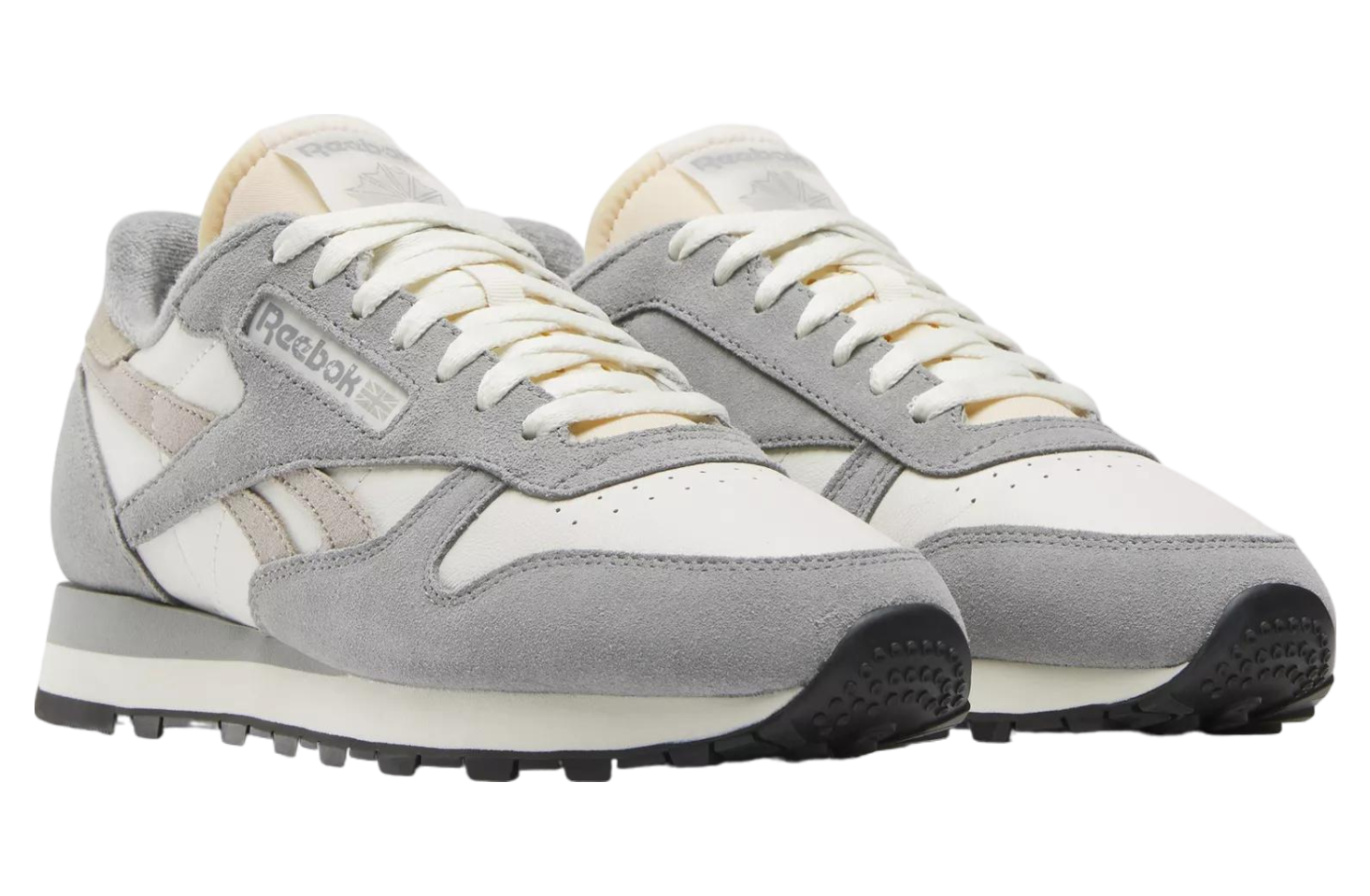 Reebok Classic Leather Chalk / Grey 3