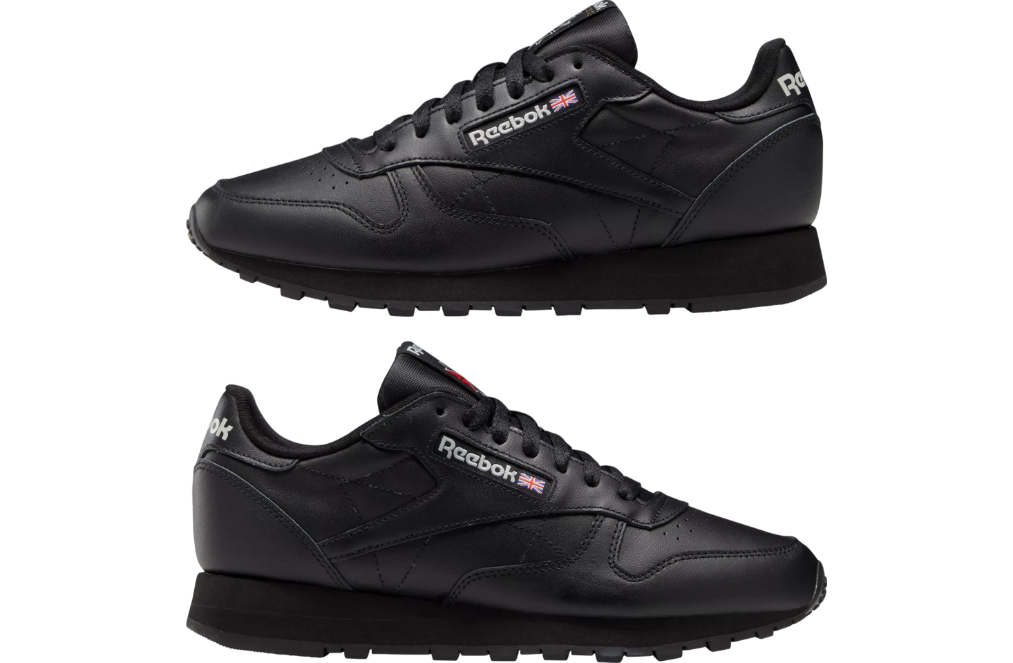 Reebok Classic Leather Core Black / Pure Grey