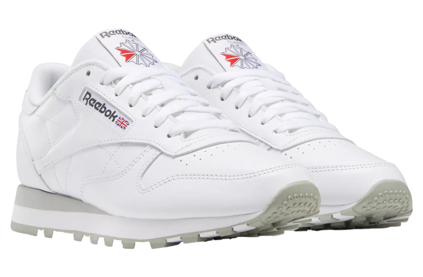 Reebok Classic Leather Ftwr White / Pure Grey 3