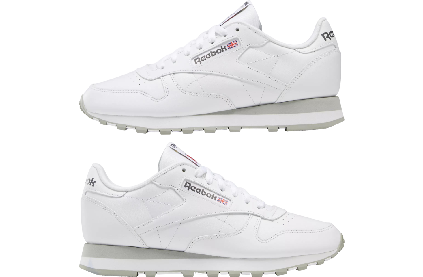 Reebok Classic Leather Ftwr White / Pure Grey 3