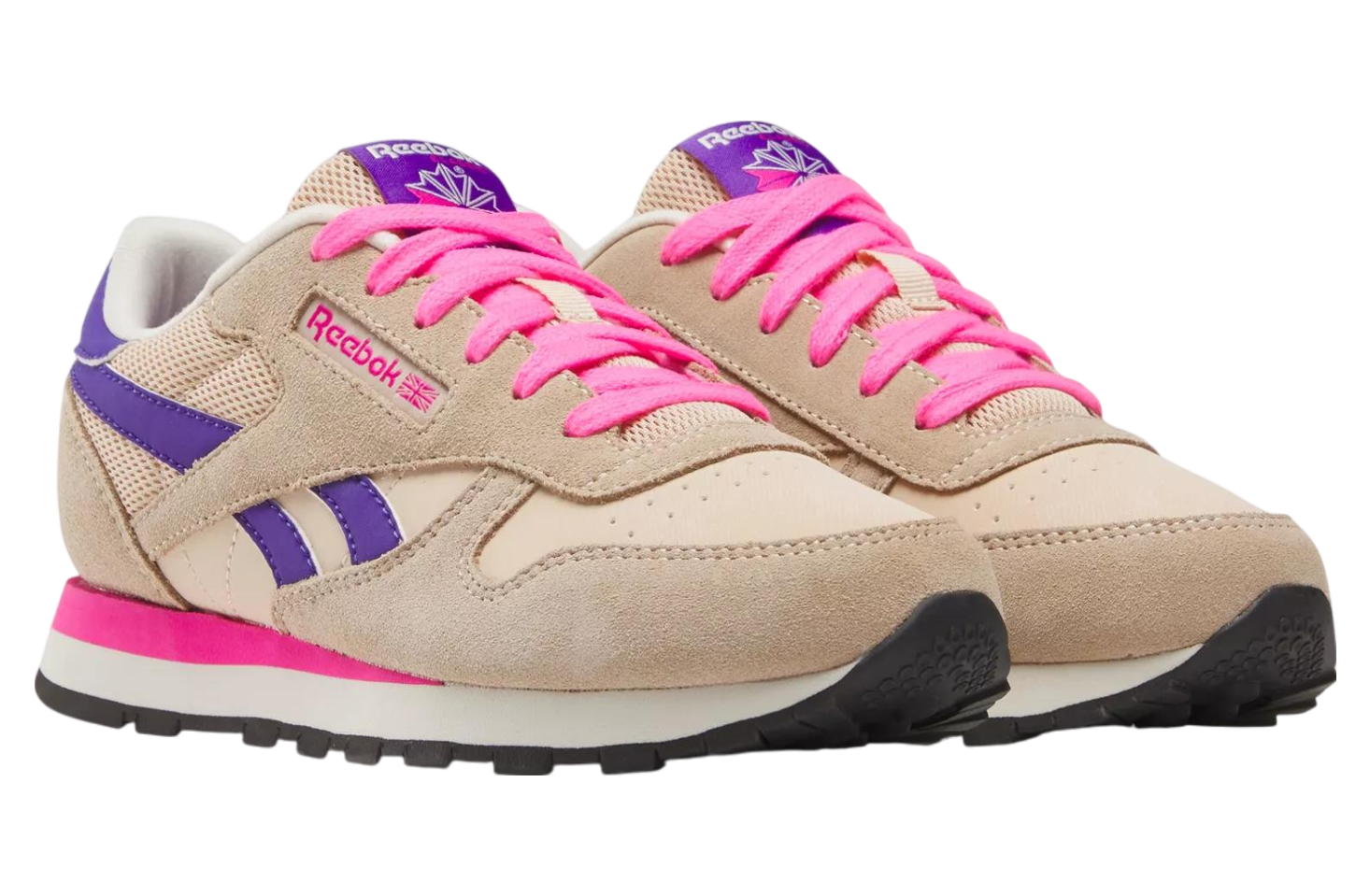 Reebok Classic Leather GS Tapioca / Atomic Pink