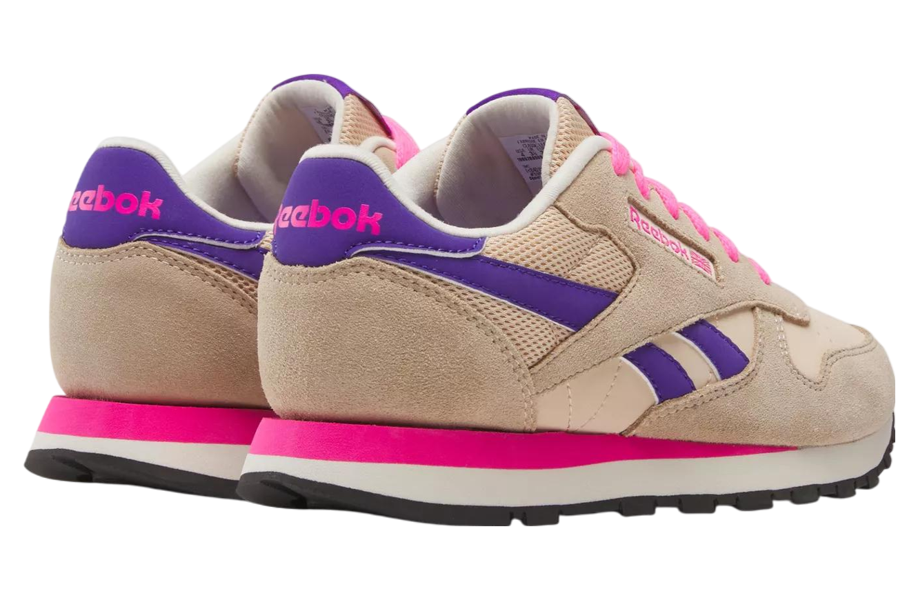 Reebok Classic Leather GS Tapioca / Atomic Pink