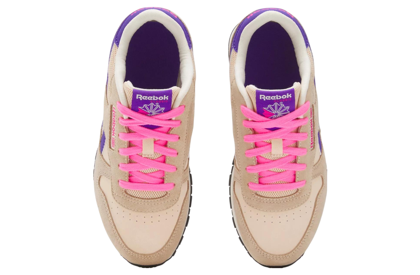 Reebok Classic Leather GS Tapioca / Atomic Pink