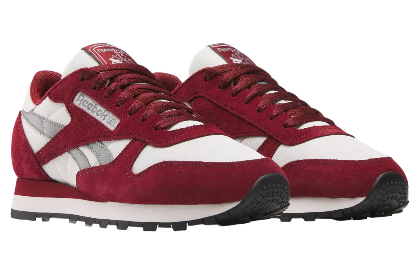 Reebok Classic Leather Rich Maroon / Chalk