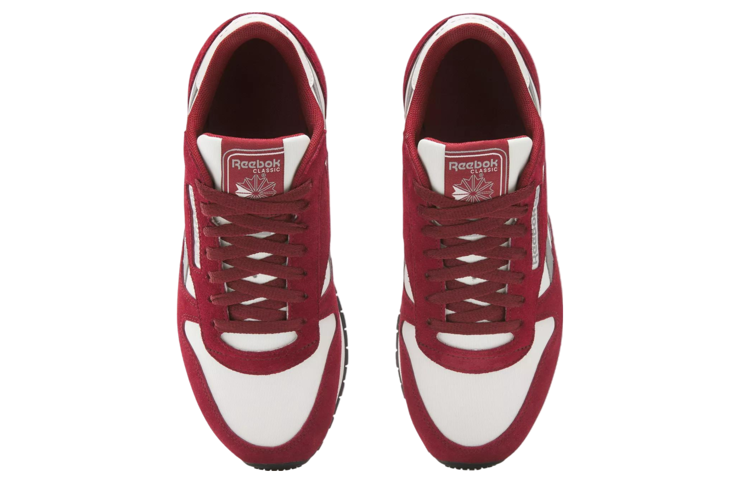 Reebok Classic Leather Rich Maroon / Chalk