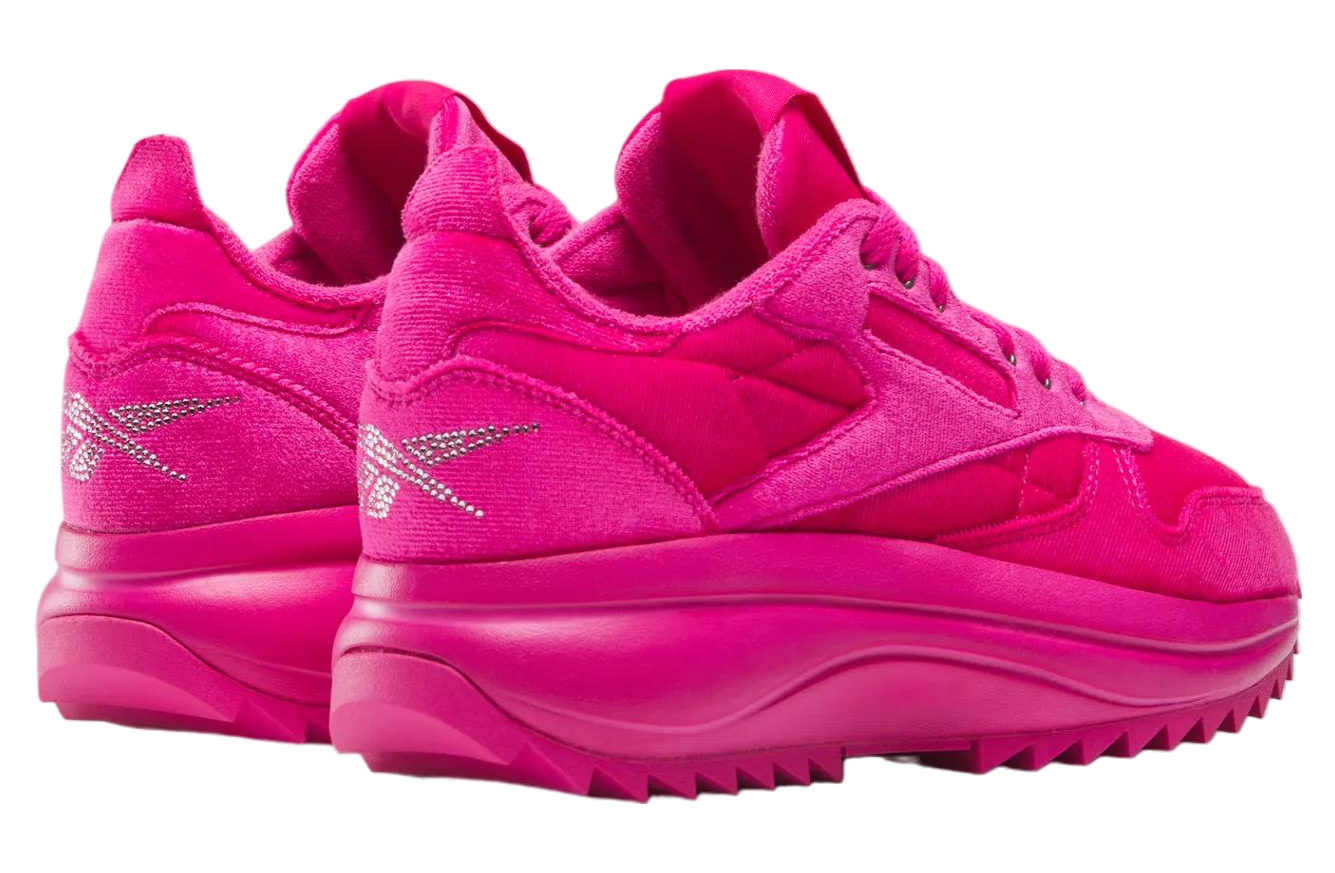 Reebok classic neon pink deals