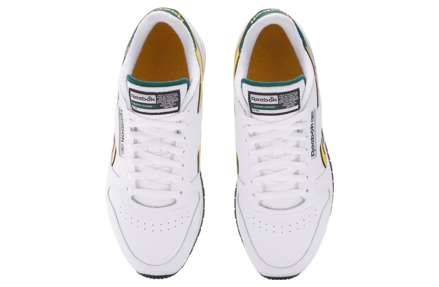 Reebok Classic Leather White Fierce Gold Jul 2024 100201079 KicksOnFire