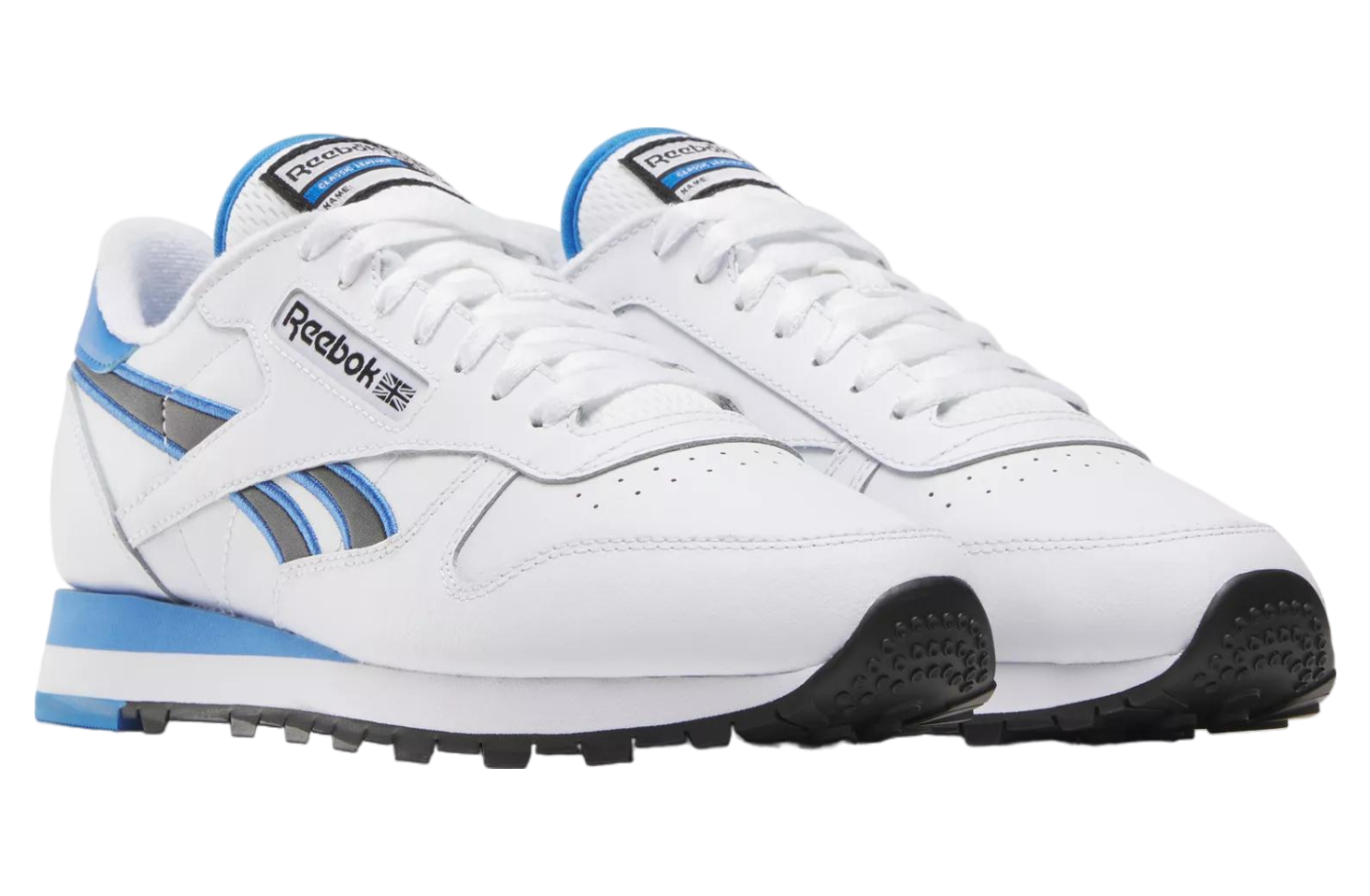 Reebok Classic Leather White / Kinetic Blue