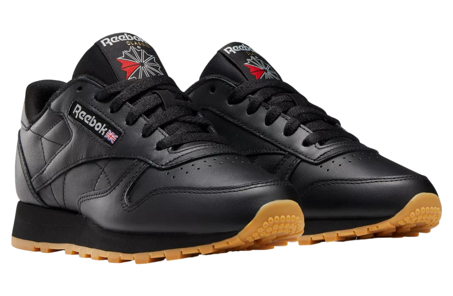 Reebok Classic Leather WMNS Core Black / Gum