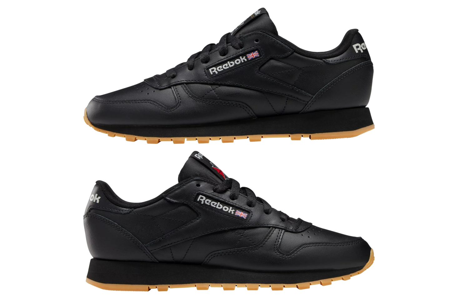 Reebok Classic Leather WMNS Core Black / Gum