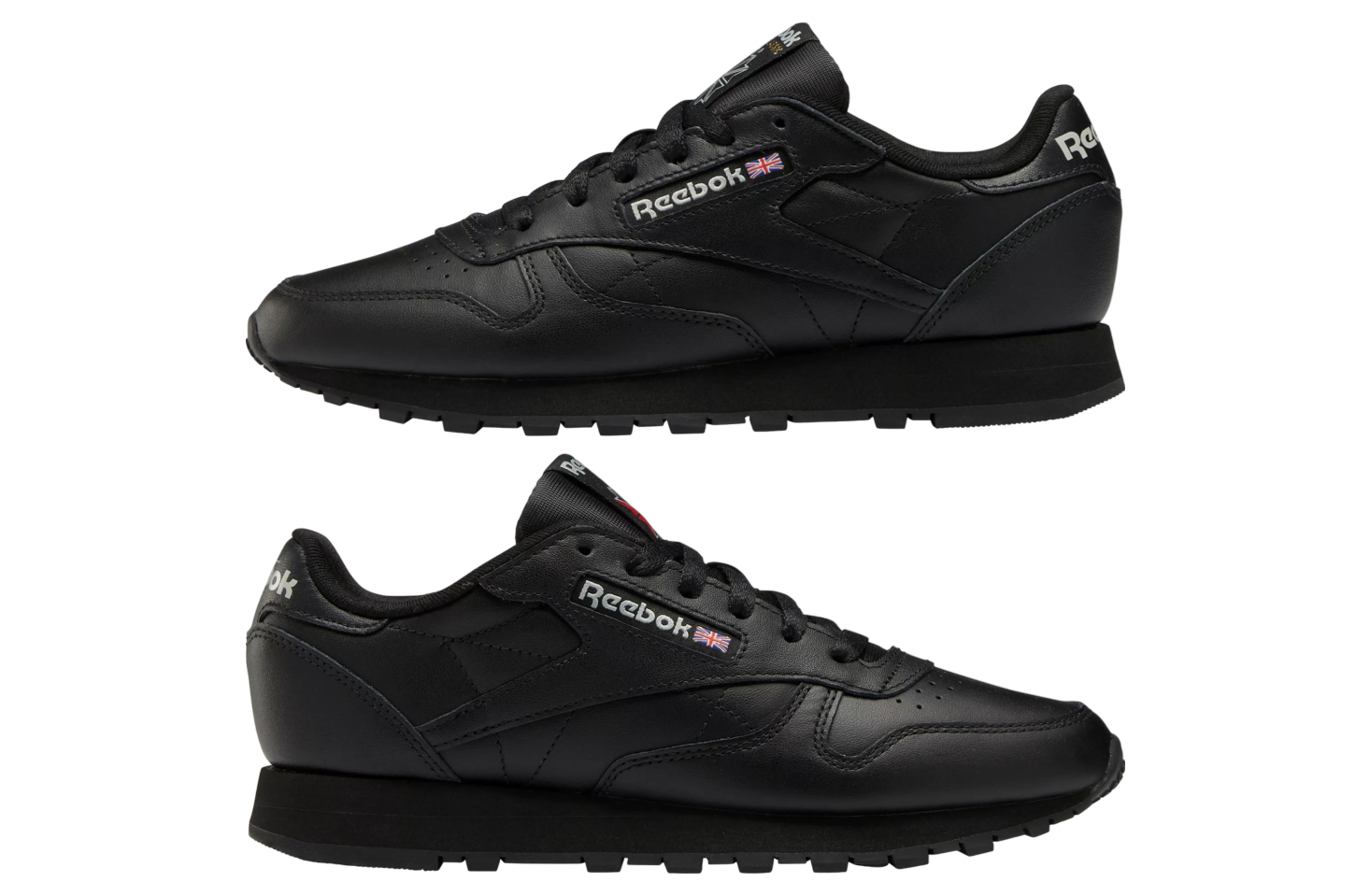 Reebok Classic Leather WMNS Core Black / Pure Grey 5