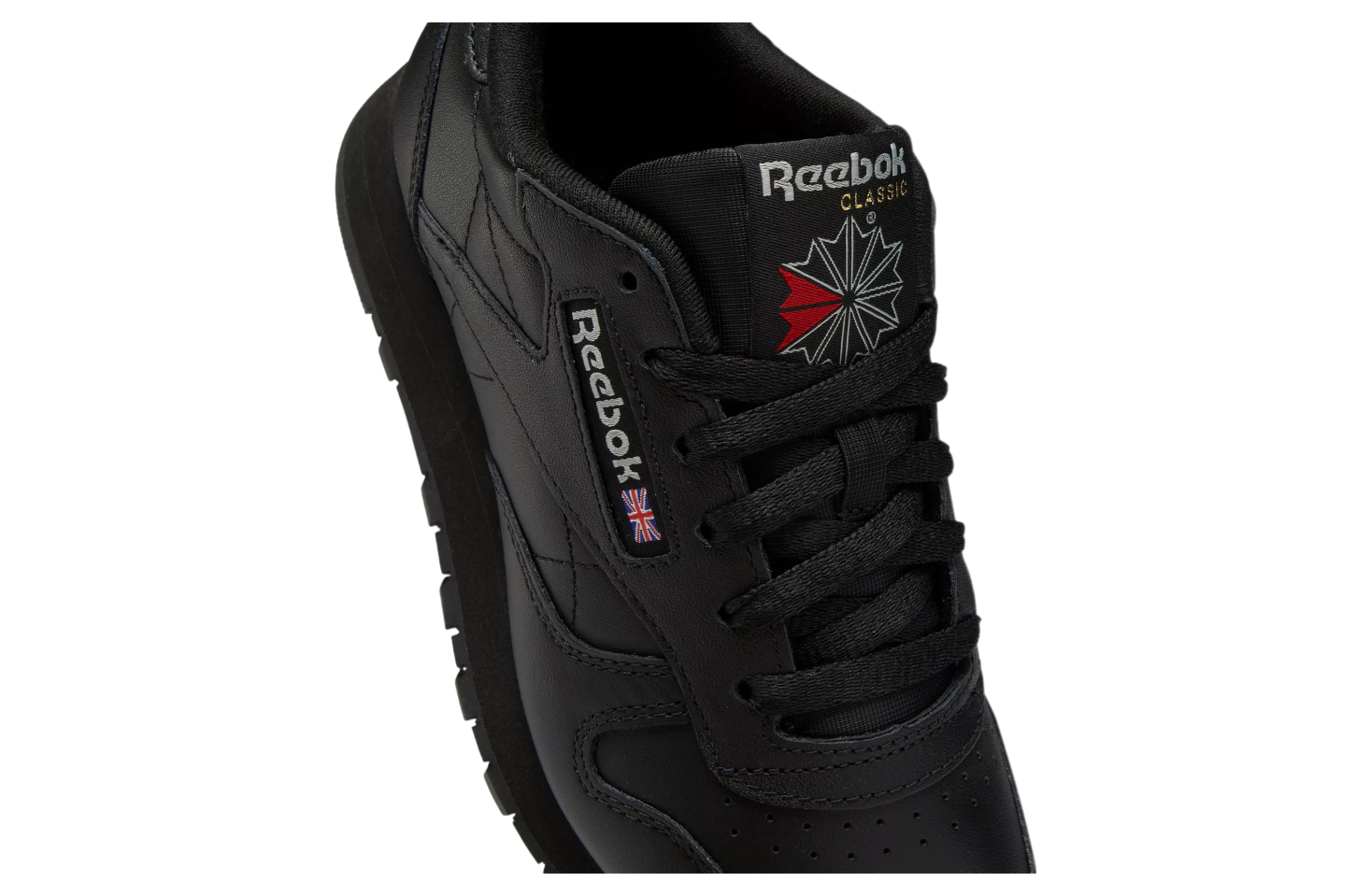 Reebok Classic Leather WMNS Core Black / Pure Grey 5