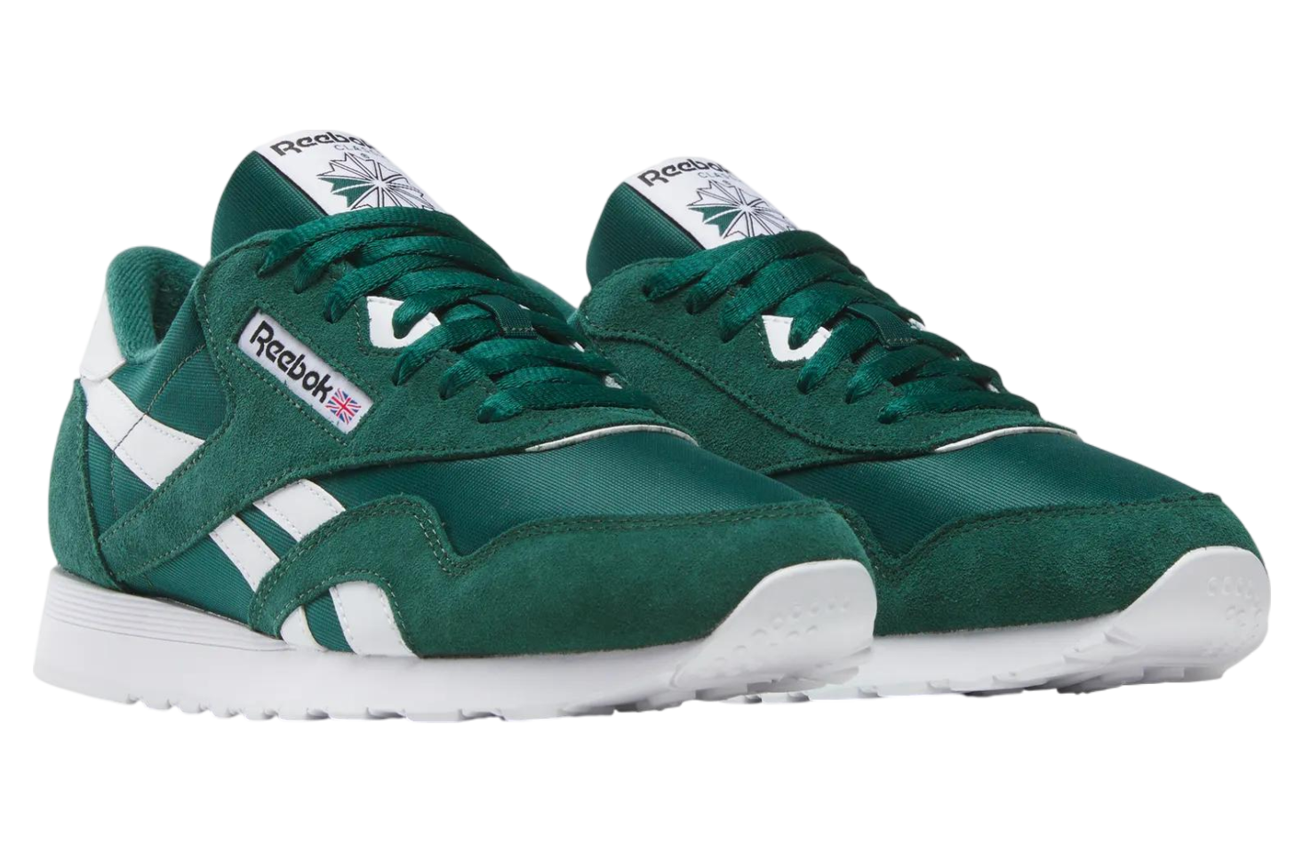 Reebok Classic Nylon Collegiate Green / White