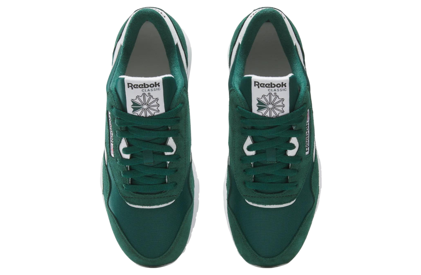 Reebok Classic Nylon Collegiate Green / White