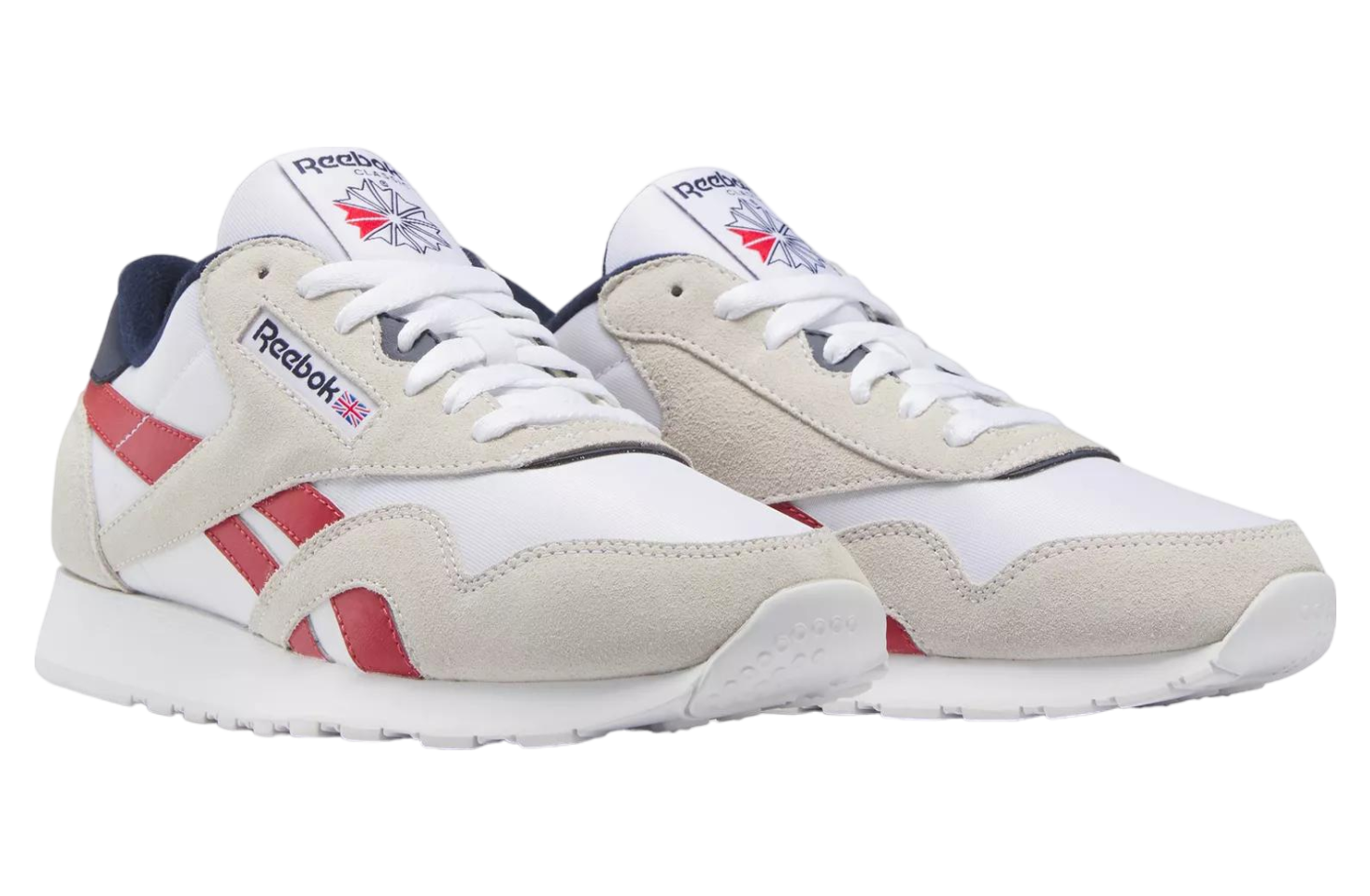 Reebok Classic Nylon Ftwr White / Flash Red