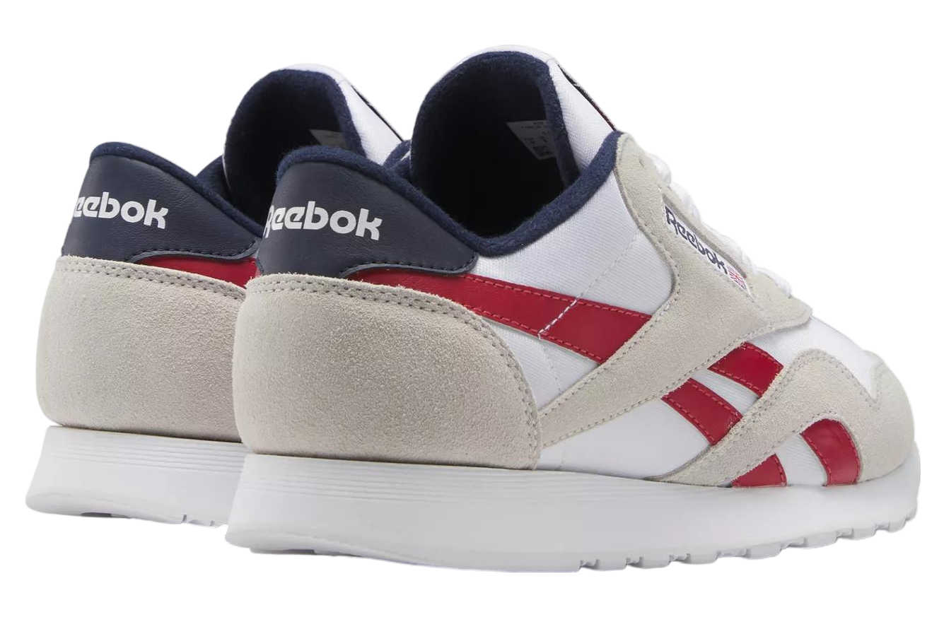 Reebok Classic Nylon Ftwr White / Flash Red