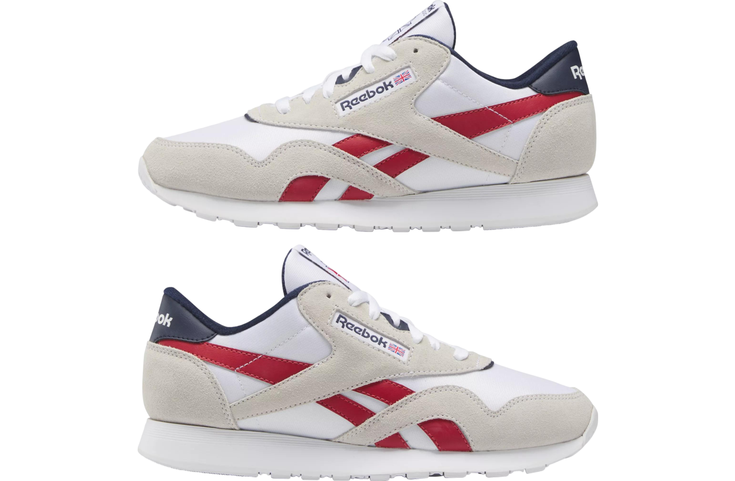 Reebok Classic Nylon Ftwr White / Flash Red