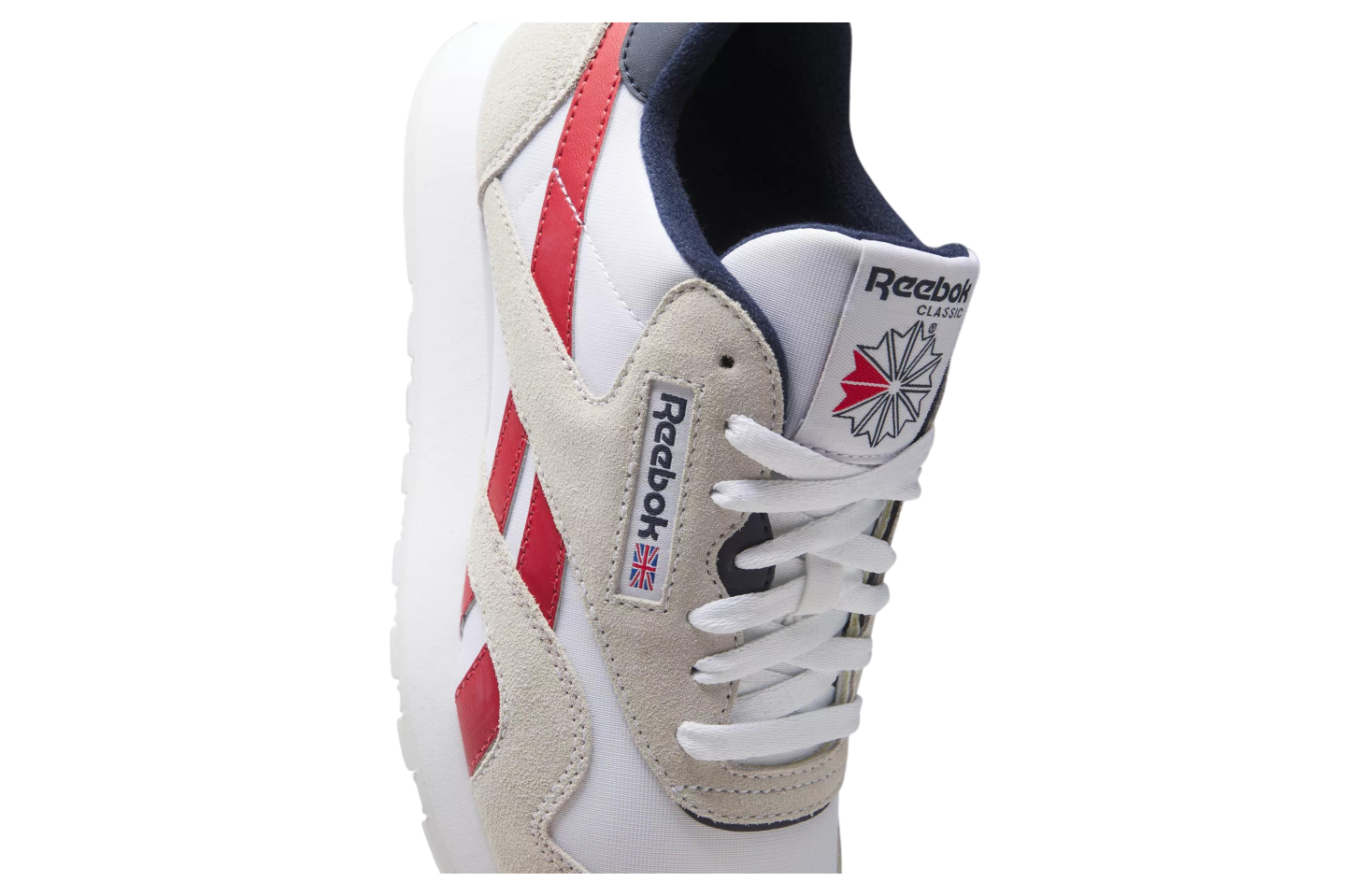 Reebok Classic Nylon Ftwr White / Flash Red