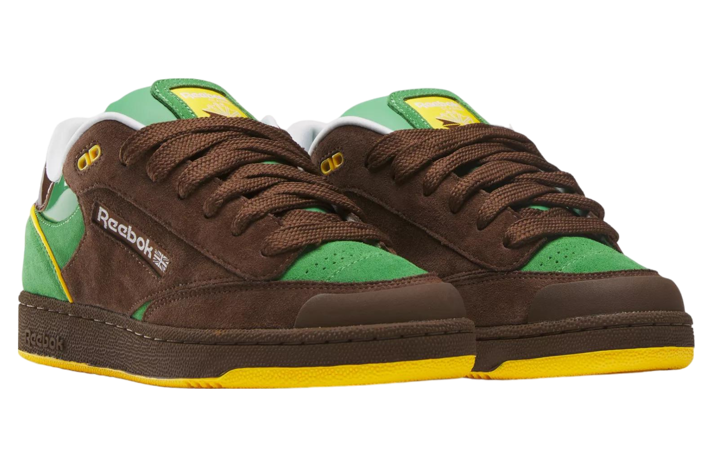 Reebok Club C Bulc Brush Brown / Sport Green