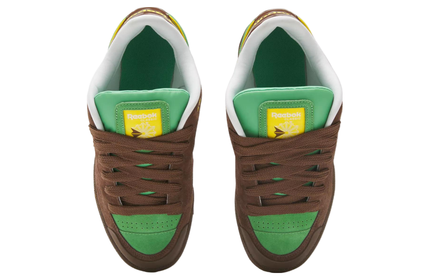 Reebok Club C Bulc Brush Brown / Sport Green