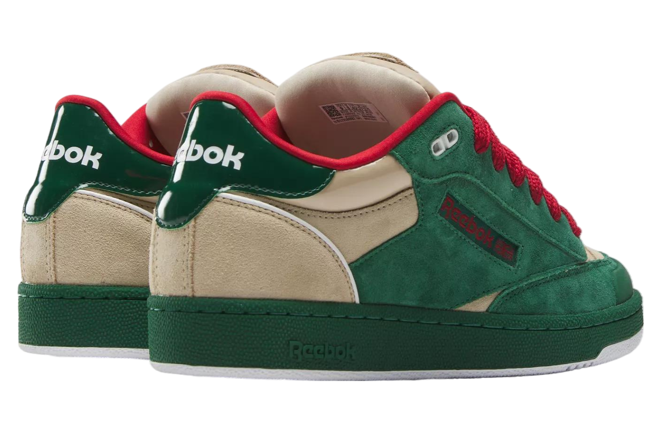 Reebok Club C Bulc Dark Green / Oat