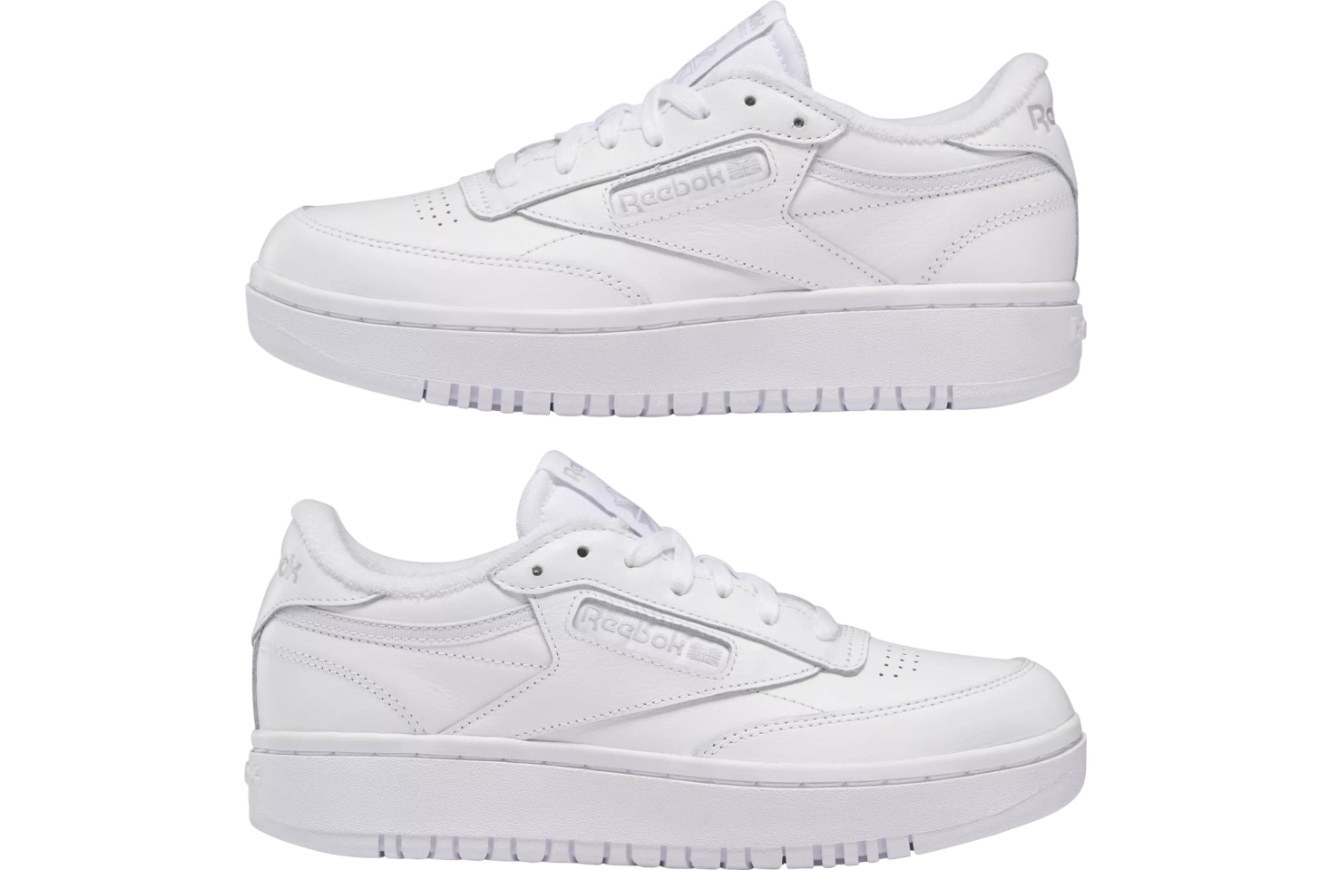 Reebok Club C Double WMNS Ftwr White / Cold Grey 2