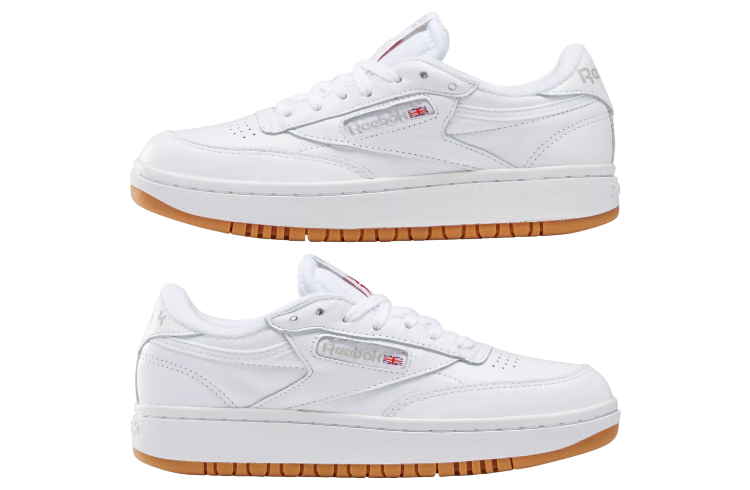 Reebok Club C Double WMNS White / Reebok Rubber Gum