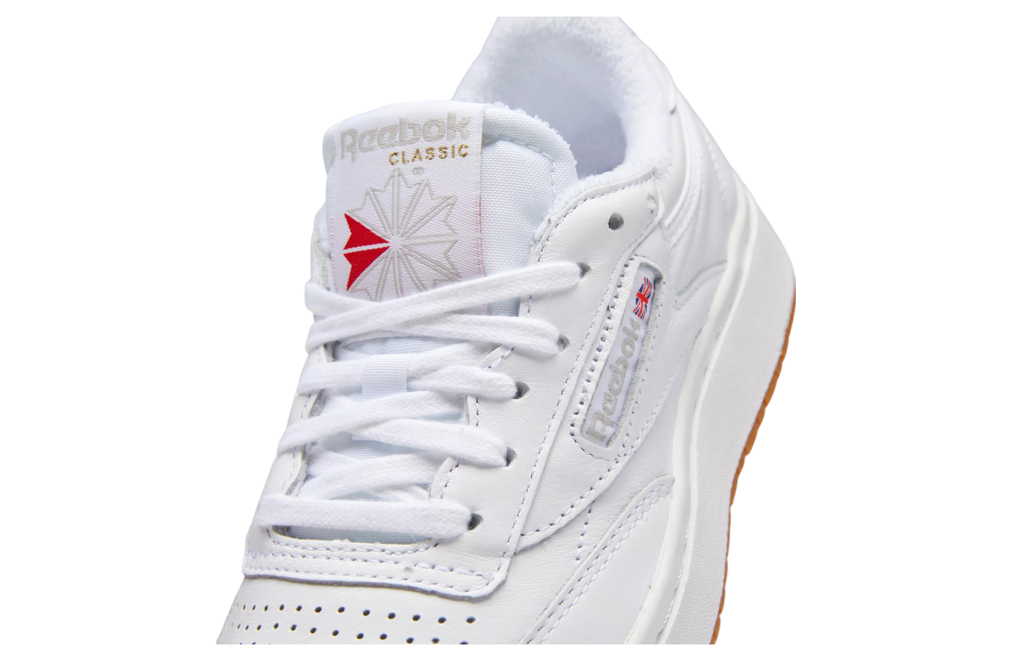 Reebok Club C Double WMNS White / Reebok Rubber Gum