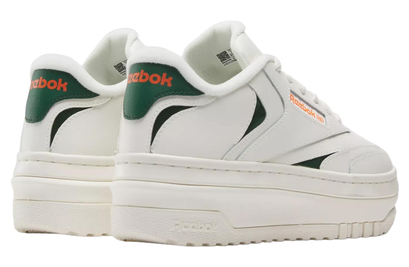 Reebok Club C Extra WMNS Dark Green / Pump Orange