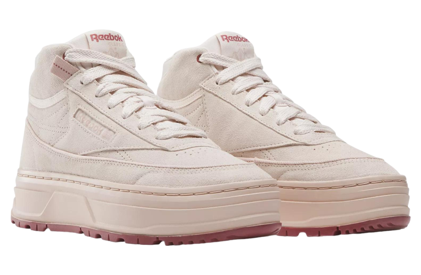 Reebok Club C Geo Mid WMNS Pink Stucco / Sedona Rose