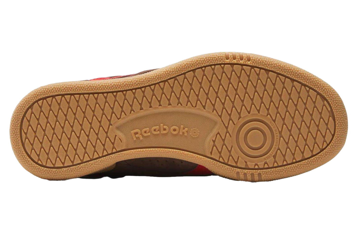 Reebok Club C Grounds UK Campus Brown / Vector Red