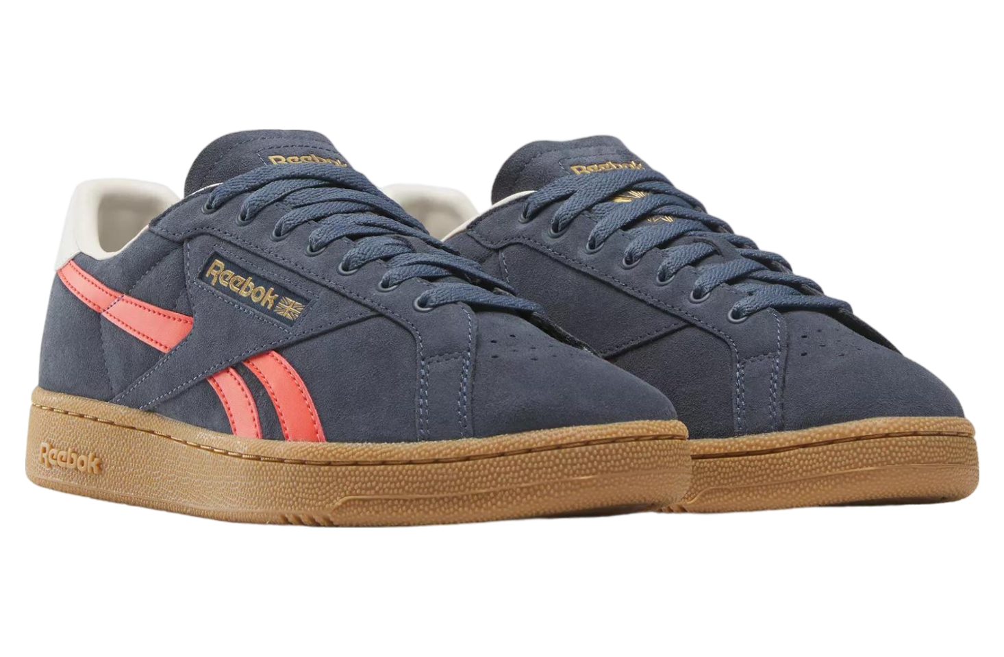 Reebok Club C Grounds Uk East Coast Blue / Dynamic Red