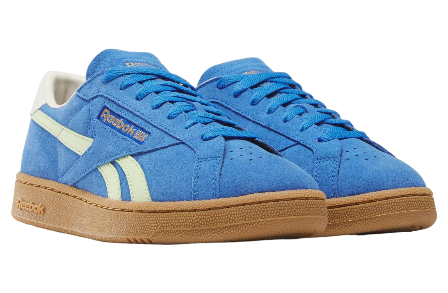 Reebok Club C Grounds Uk Kinetic Blue / Astro Lime