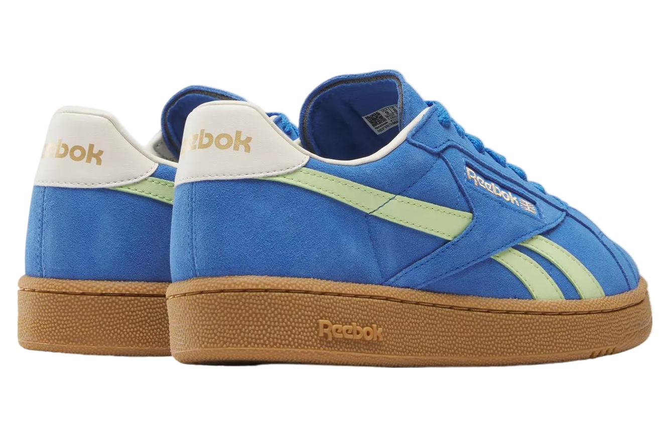 Reebok Club C Grounds Uk Kinetic Blue / Astro Lime