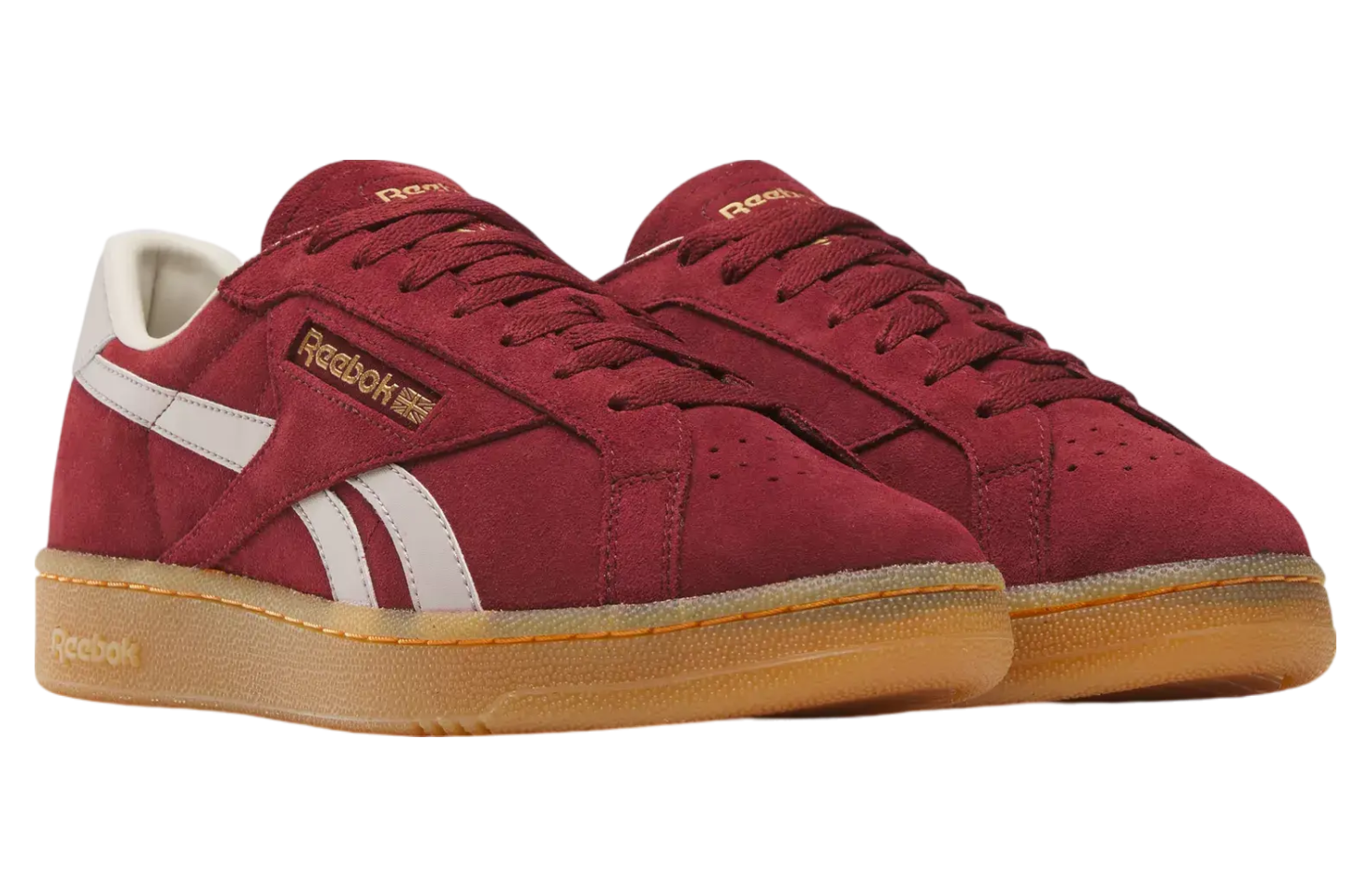 Reebok Club C Grounds Uk Rich Maroon / Moonstone