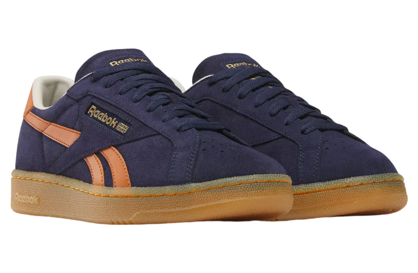 Reebok Club C Grounds Uk Vector Navy / Dark Ginger