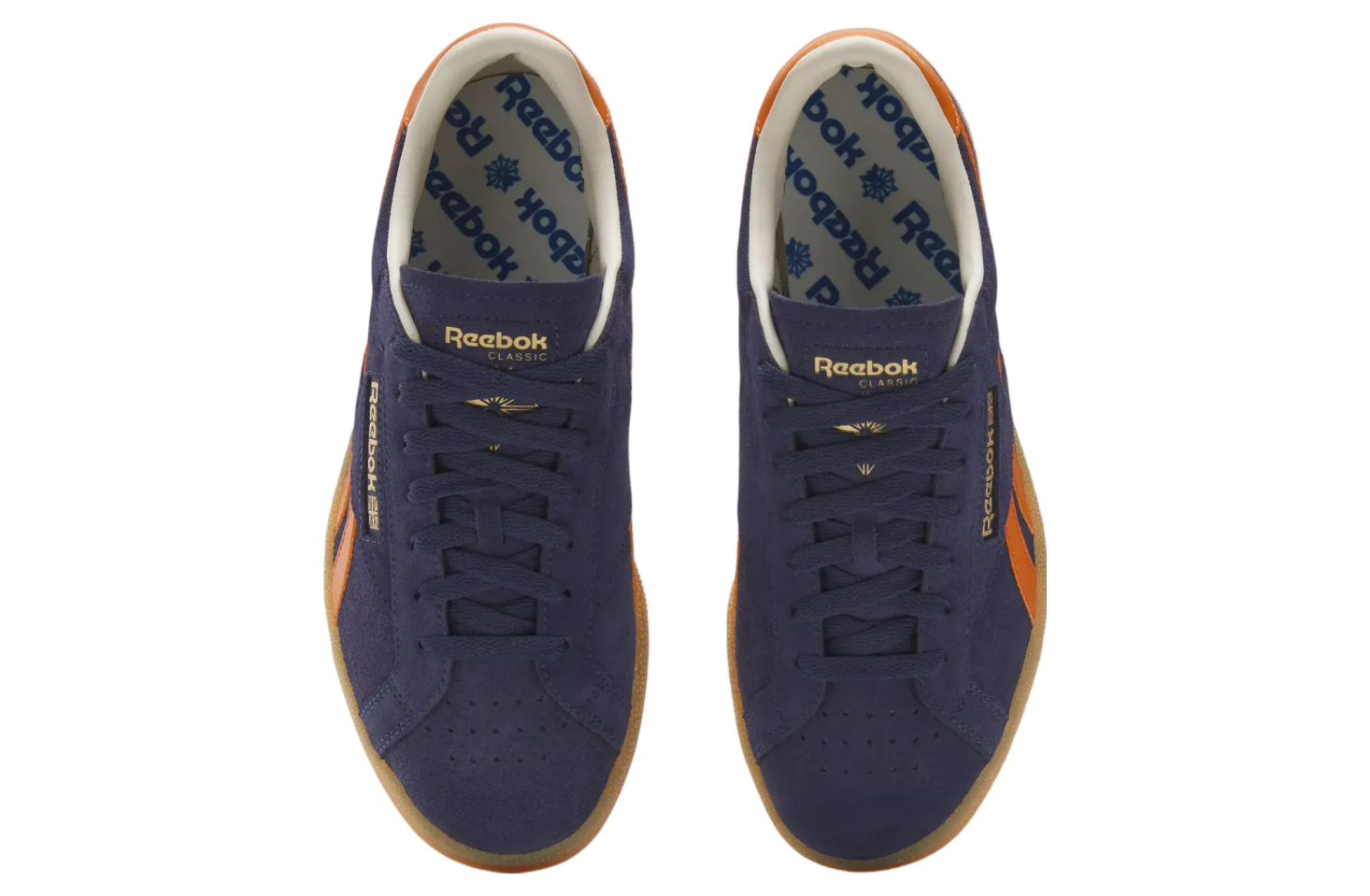 Reebok Club C Grounds Uk Vector Navy / Dark Ginger