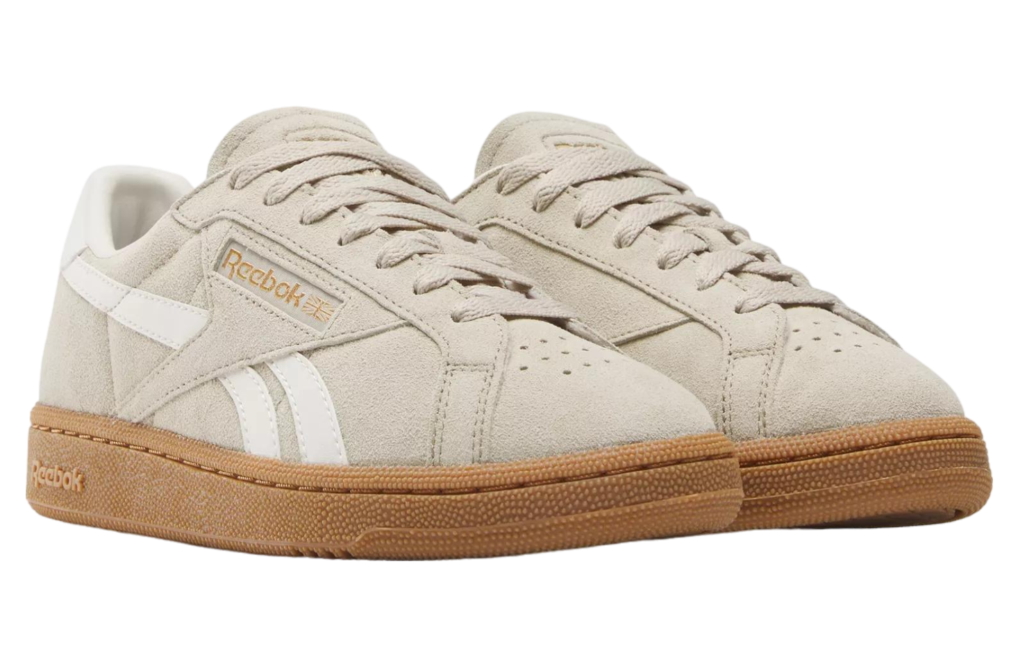 Reebok Club C Grounds Uk WMNS Classic Beige / Chalk