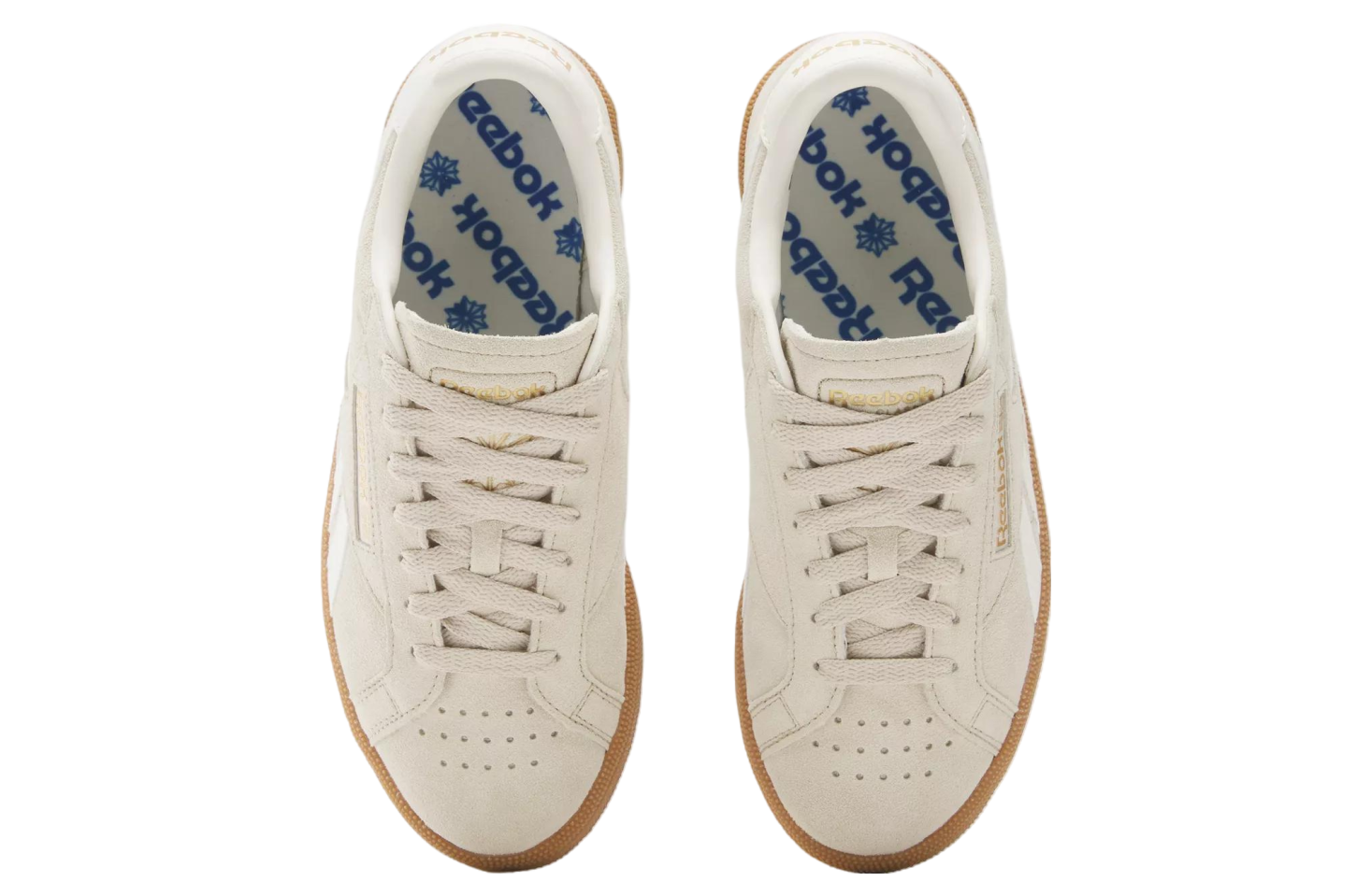 Reebok Club C Grounds Uk WMNS Classic Beige / Chalk