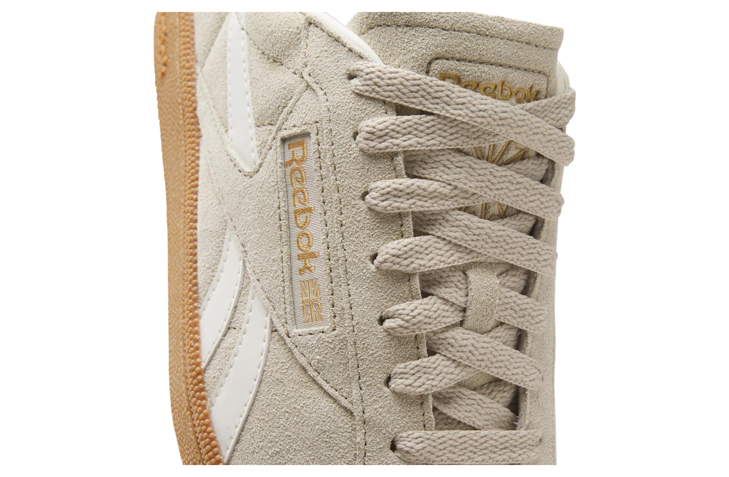 Reebok Club C Grounds Uk WMNS Classic Beige / Chalk