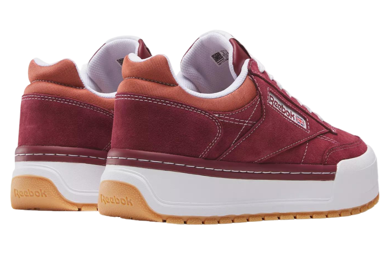 Reebok Club C Megacourt Rich Maroon / Brick Red