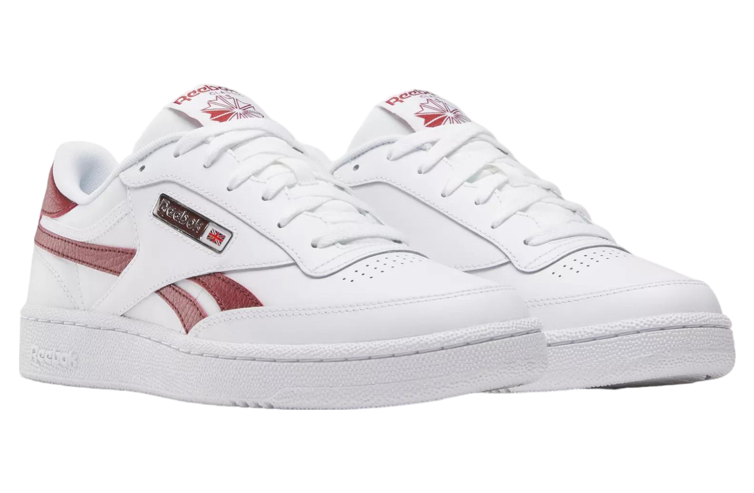 Reebok Club C Revenge White / Rich Maroon