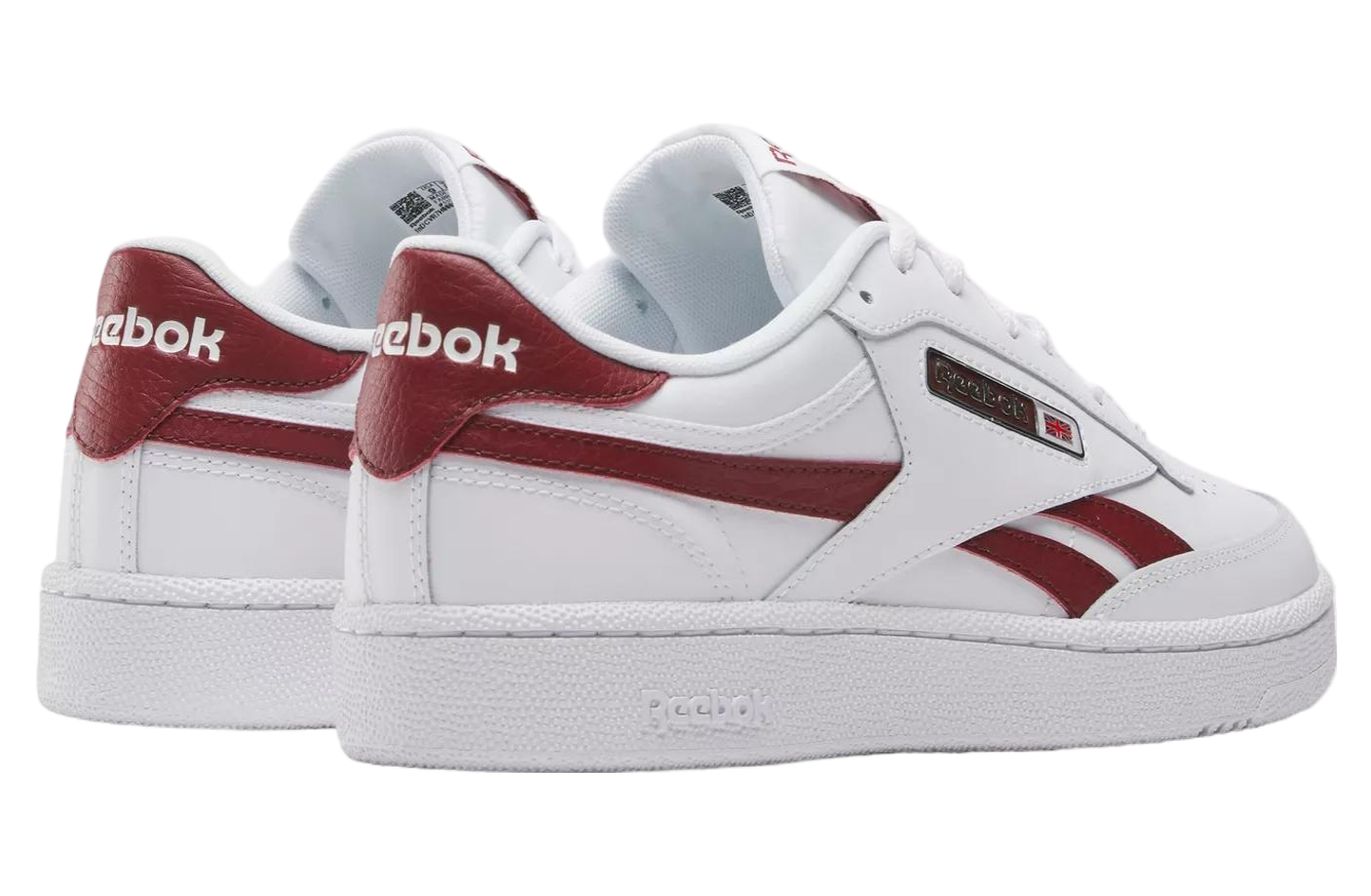 Reebok Club C Revenge White / Rich Maroon