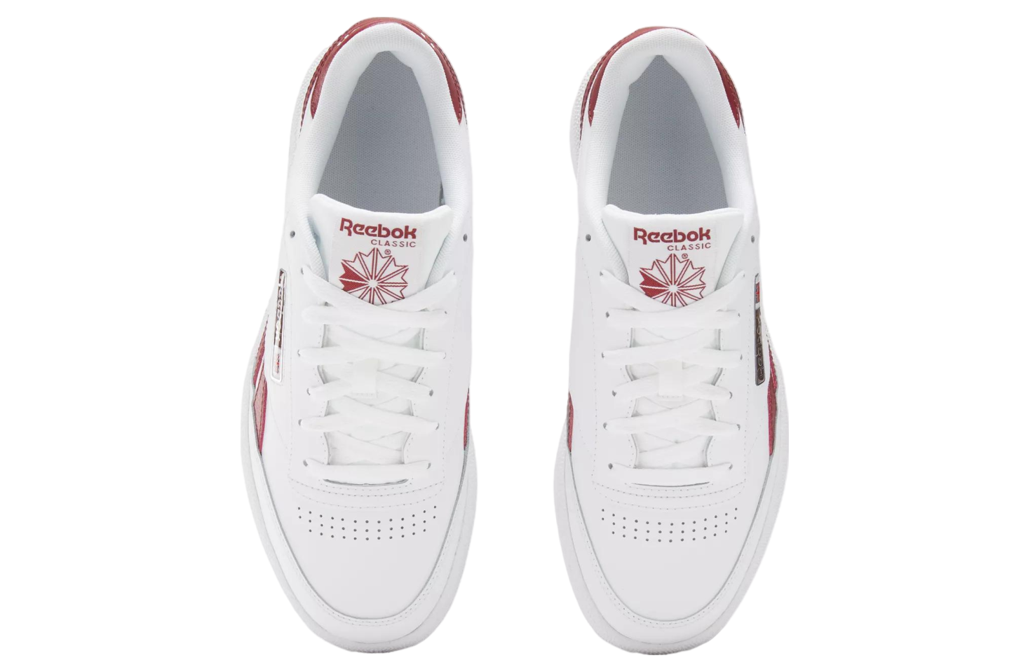 Reebok Club C Revenge White / Rich Maroon