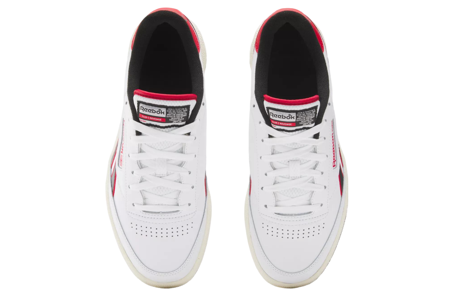 Reebok Club C Revenge White / Vector Red